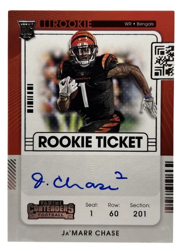 2021 Panini Contenders Optic Ja'Marr Chase #105
