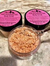 All-Natural Pink Himalayan Salt Body Scrub