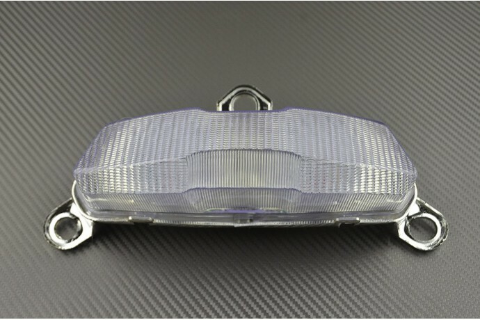 Feu arrière LED clair avec clignotants pour KAWASAKI ZX6R 1994-1997