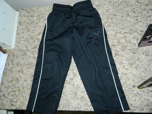 Boy's Black & White Puma Athletic Sweatpants Size 4-NWOT - Picture 3 of 4