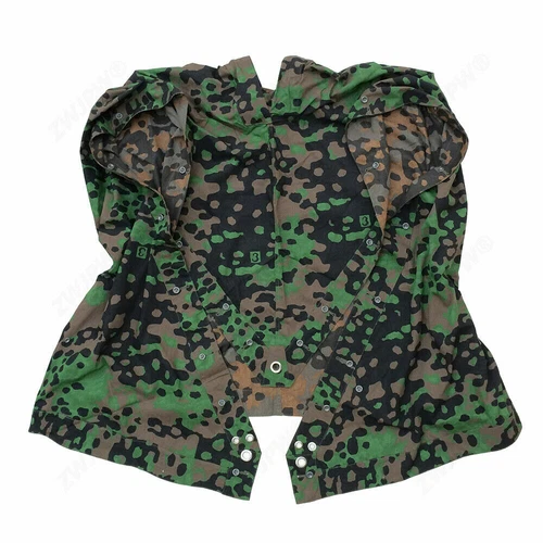 MILITARY WW2 GERMAN PLANE TREE NO3 CAMOUFLAGE REVERSIBLE PONCHO ZELTBAHN TENT