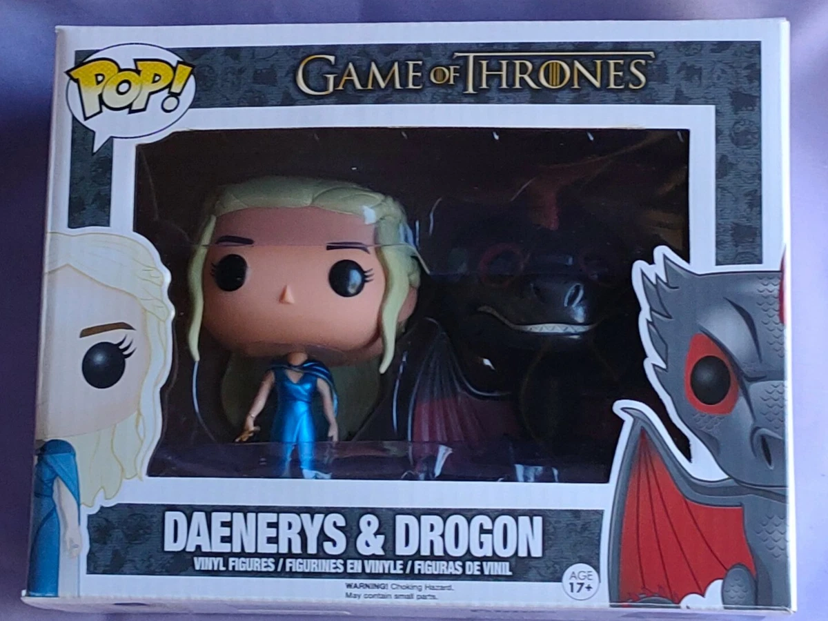 Funko Pop Juego de Tronos Daenerys dragón