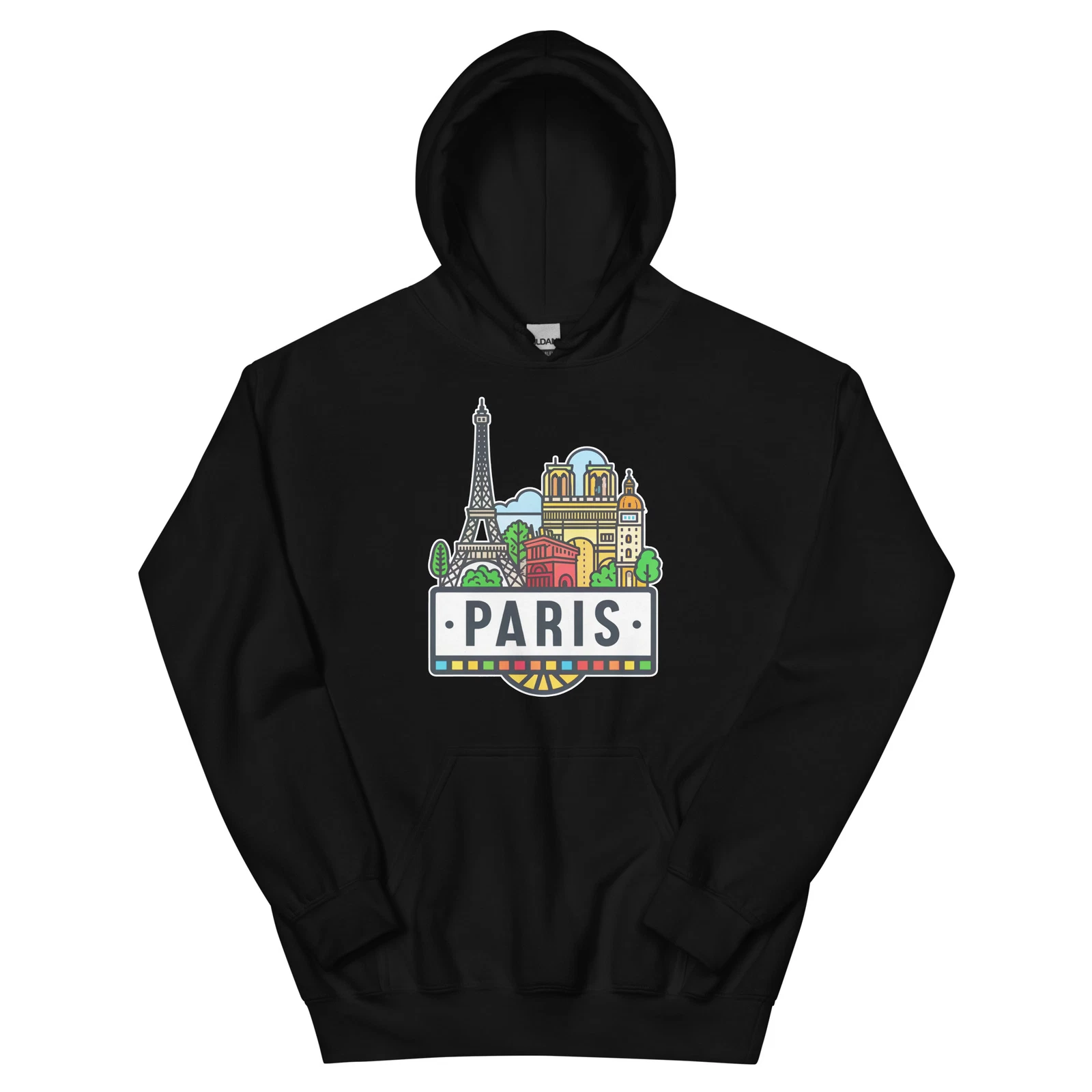 Paris World Travel Urban Area City Hoodie