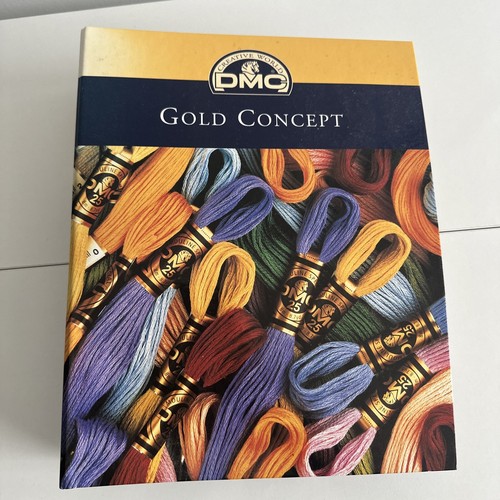 DMC Gold Concept Binder. Over 100 Stranded Cottons & Stitchbow Storage