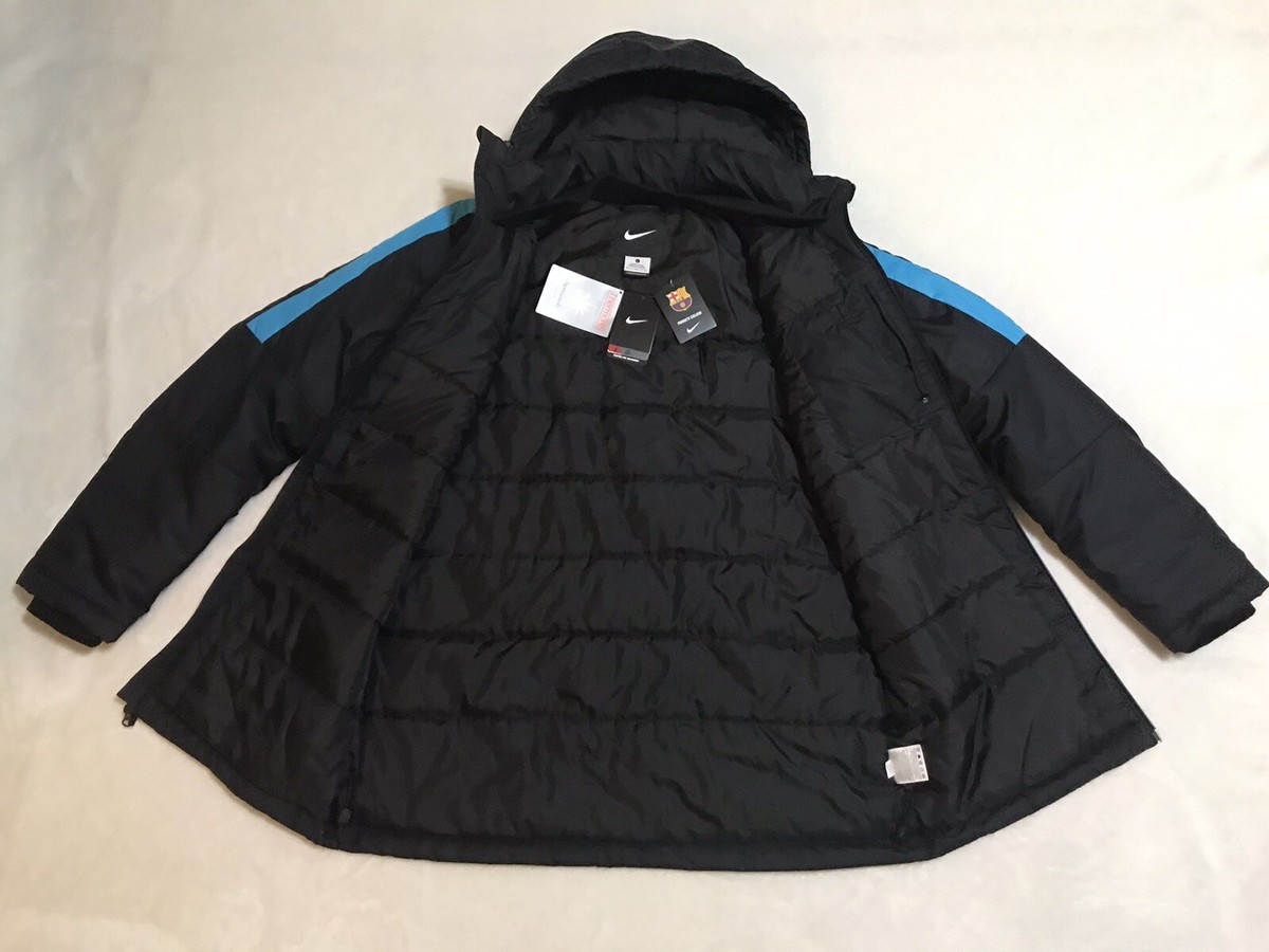 バルセロナ 中綿入り STORM-FIT ミッドフィル ジャケット NIKE BARCELONA STORM-FIT SOCCER JACKET SIZES M or L USA