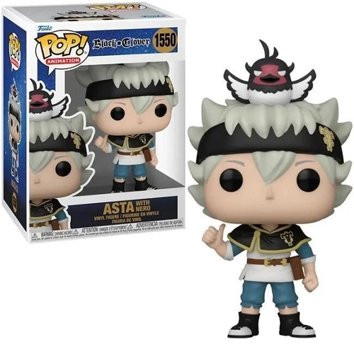 Funko Pop! Animation: Black Clover - Asta with Nero Vinyl Figure #1550 #72115
