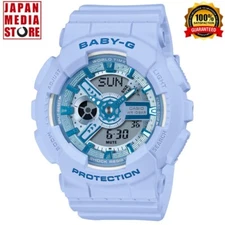 CASIO BABY-G BA-110YK-2AJF Blue Y2K Fashion Analog Digital Women Watch NEW BOX
