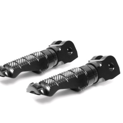 Black Billet R-FIGHT Front Foot Pegs For Buell XB9S Lightning 03+