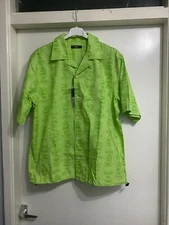 DIESEL Men's S-Rohad-C Lemon Print Lovely Cotton Short Sleeve Shirt £120