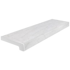WERZALIT exclusiv Fensterbank Innen Marmor Bianco inkl. Kunststoffkappen