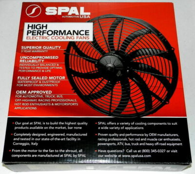 #ad Spal 30101522 Puller Fan 12quot; Medium Profile; For Use W 25Amp BEST OFFER $129.91