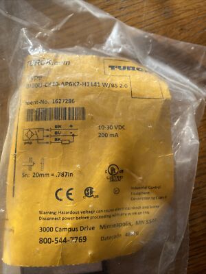 *NEW* TURCK B120U-CK40-AP6X2-H1141 W/BS2.0
