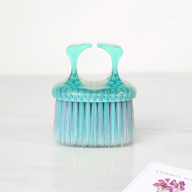 Ring Neck Duster Barber Remove Loose Hair Brush Hair Cutting Brush Soft
