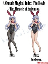 Un certo indice magico " Indice: Bunny Ver." Figurina scala 1/4 OMAGGIO gamba nuda