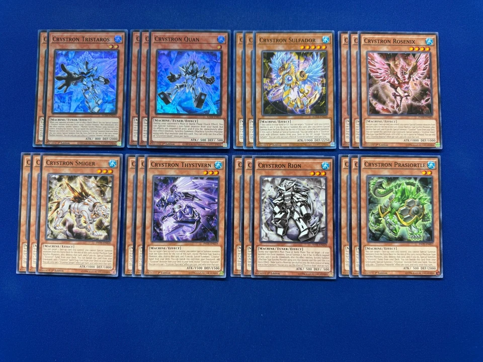 Yu-Gi-Oh! - Complete Crystron Synchro Deck - Image 3 of 4