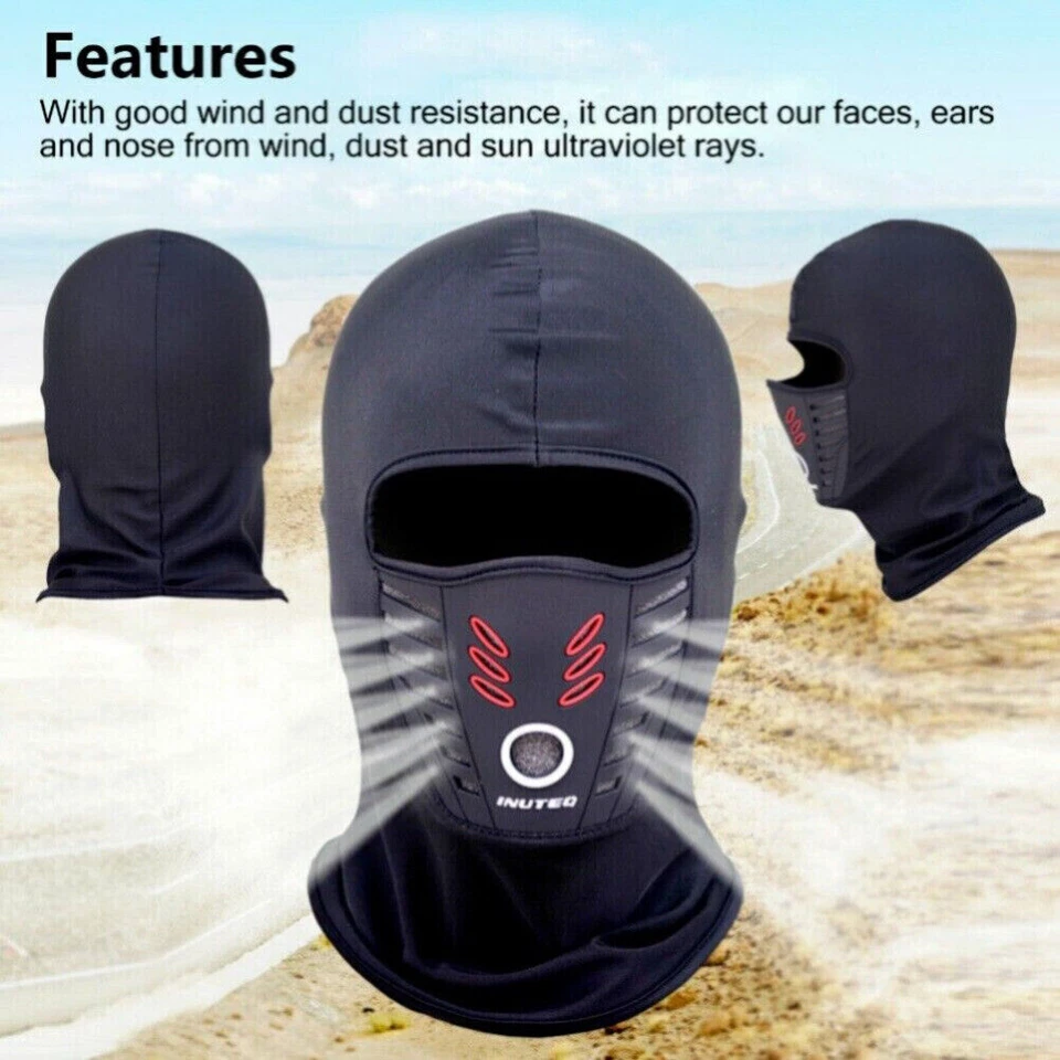 Guantes de moto para hombre mujer pantalla táctil guantes de moto + pasamontañas Foto 4 de 4