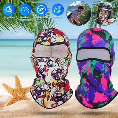 UV Protection Balaclava Face Mask Quick Dry Ski Motorcycle Cycling Running Scarf