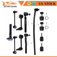 12pcs Front Tie Rod End Ball Joints Fits 2007 2008-2017 Jeep Wrangler All Models