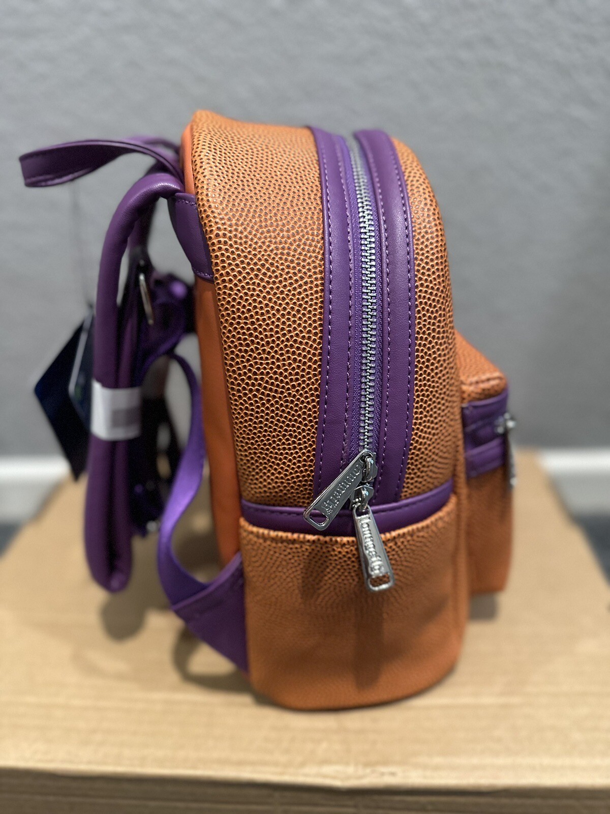 Los Angeles Lakers Loungefly Backpacks And Purse Crossbody Bag image 5