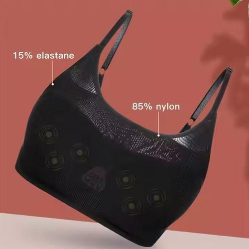 USB Electric Breast Massage Bra Vibrate +Heat Chest Enlarge Grow U4Q6 I9P5 Q8V7 - Picture 9 of 11