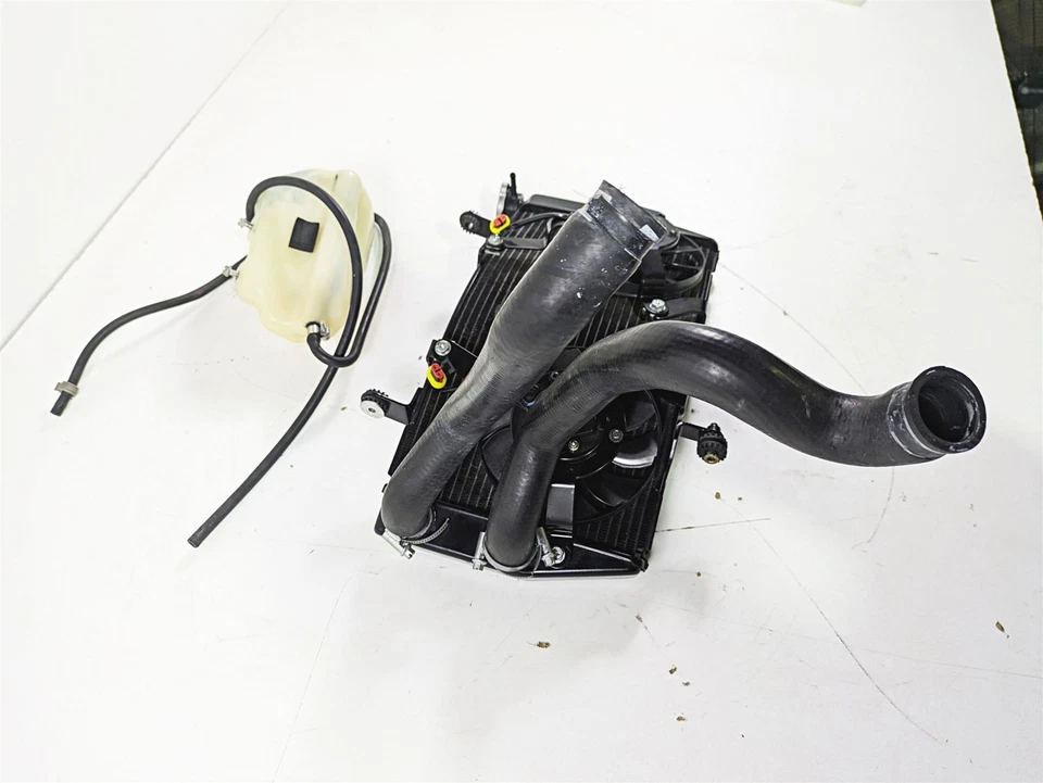 Juego de mangueras de depósito de ventilador de radiador Ducati SBK 1098 S 2008 54840741B 54840742B Foto 2 de 4