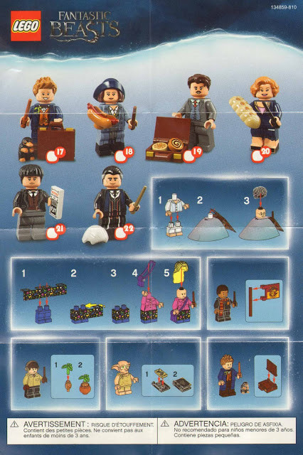 Fantastic Beasts Feel Guide Lego Series 20 Cmf Lego Minifigures