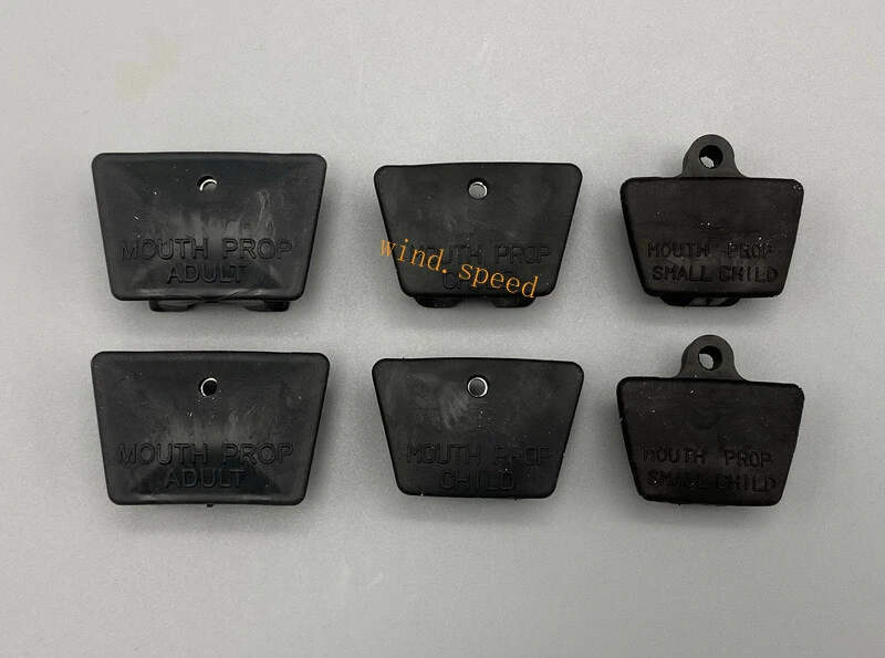 adereços bucais dentais bloco de mordida de silicone autoclavável L/M/S adulto criança sem látex - Imagem 3 de 4