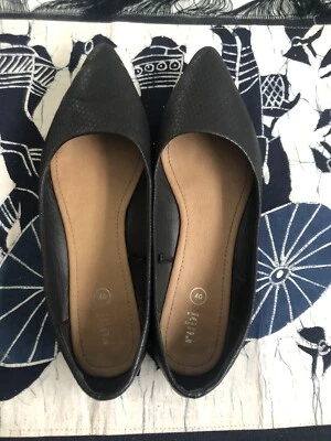 mansfield leather flats