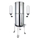 Newton Gravity Water Filter System with Heavy Metals Removal 6L, 2 Candles