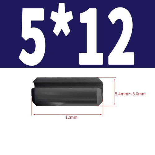 Black Spring Pins Split Tension Roll Pin 65 Mn steel M1.5 M2 M2.5 M3 M4 M5-M12 - Picture 86 of 156