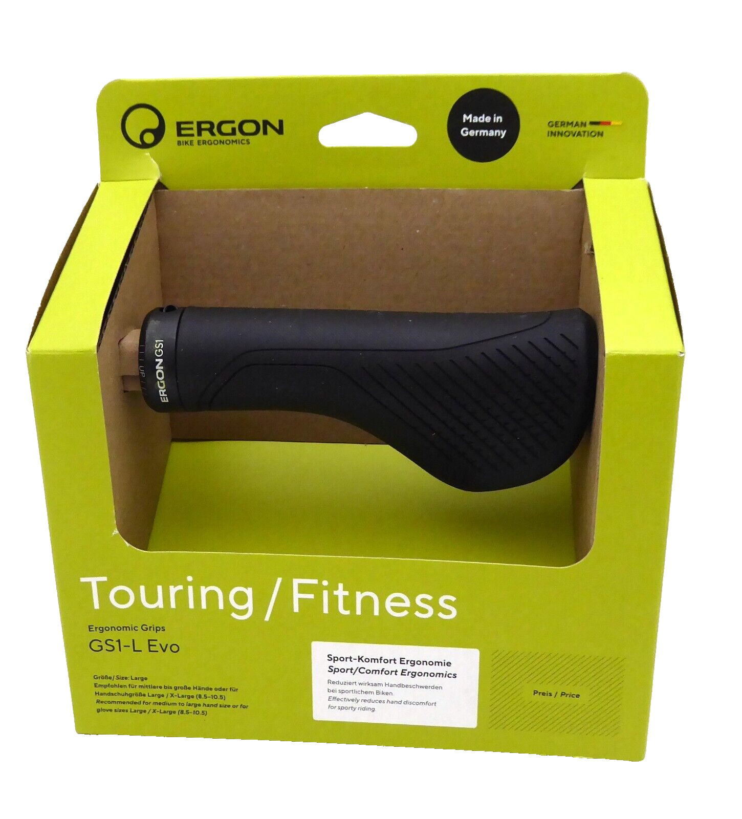 Ergon GS1 Evo Grips - Large, Black