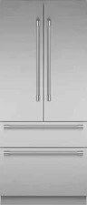 Thermador Freedom T36BT120NS 36'' Built-in French Door Refrigerator in Stainless
