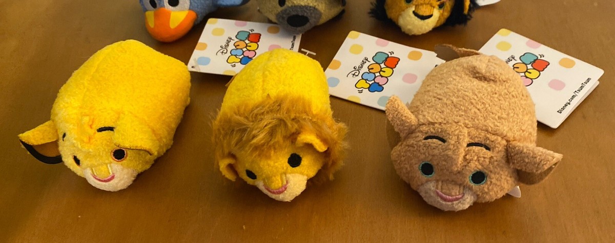 Disney Tsum Tsum's The Lion King Set of 9 3.5
