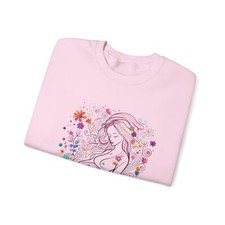 Maternity Floral Sweatshirt, Pregnancy Gift, Gender Neutral Baby Shower, Mom to