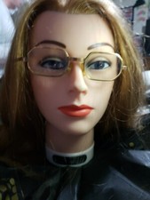 Vintage Cottet Glasses Made France . 12K, 46/18 /51/4.