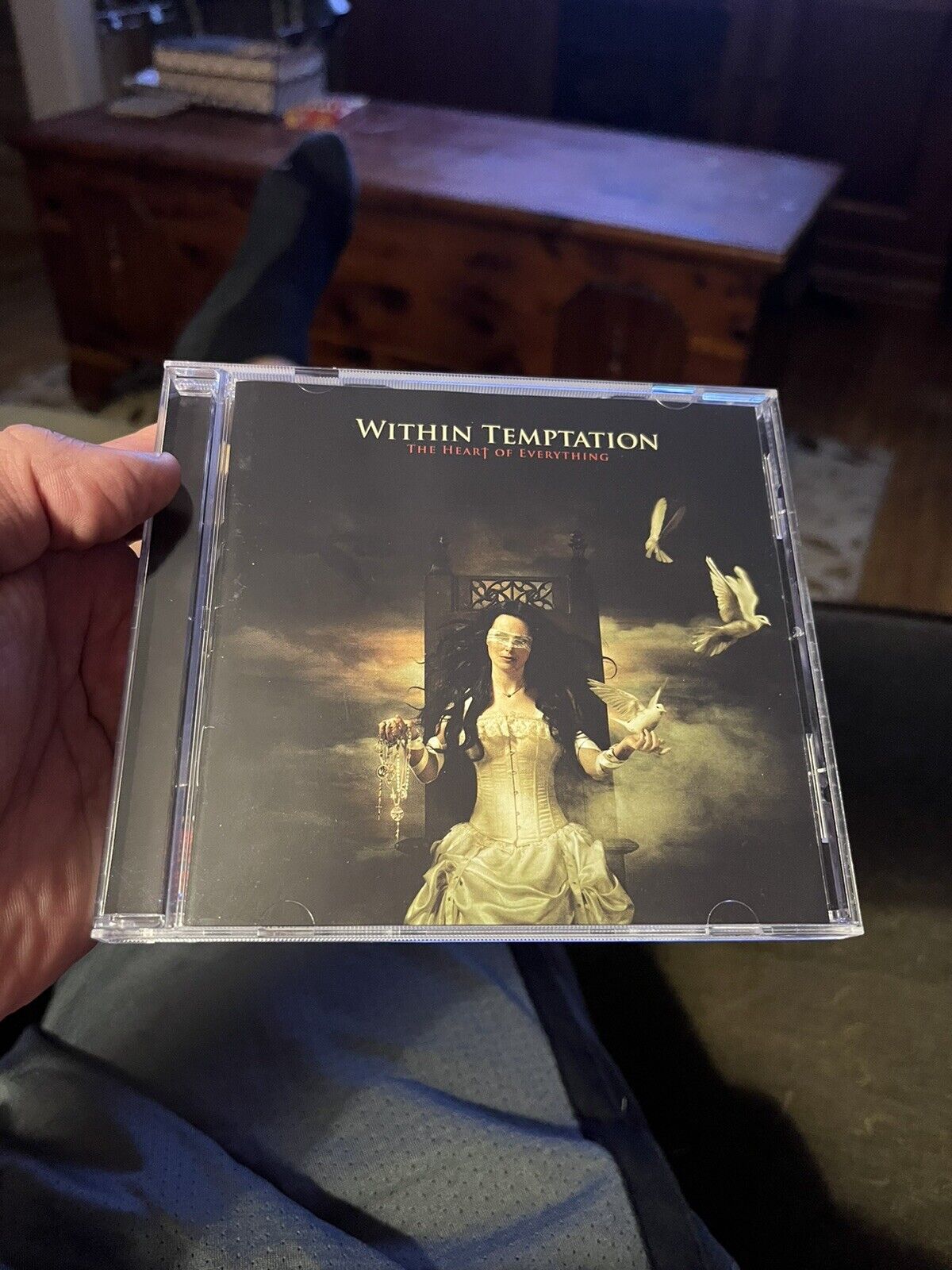 WITHIN TEMPTATION-THE HEART OF EVERYTHING CD/1686-180212/2007/VERY GOOD+!!!!!!!!