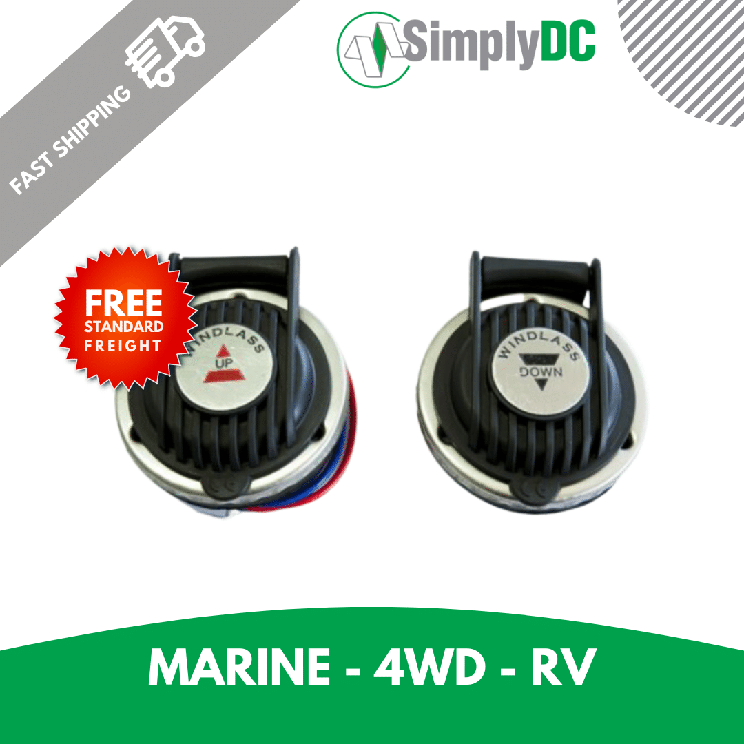 Anchor Winch Deck Foot Switch Kit Windlass Switches Replaces Lofrans