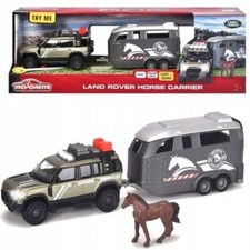 Land Rover Horse Carrier Toy Vehicle Light/sound w/ Horse Figure