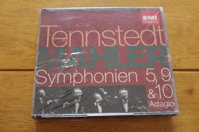 Mahler Symphonies No. 5 9 10 3CD EMI Classics Tennstedt London Philharmonic New