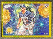 2025 Topps Cosmic Chrome Brooks Lee Stars in the Night Gold Refractor /50 RC