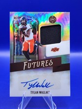 Tylan Wallace 2021 Panini Legacy #FP-TW Futures Patch Autographs Silver #/399
