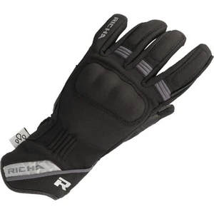 Richa Torch Ladies Textile Motorcycle Motorbike Gloves Black