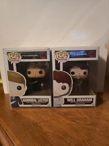Funko Pop! Television Hannibal Lecter 146 And Will Graham 149 Jacket. HTF