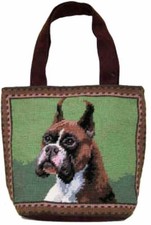 Boxer Dog Needlepoint Purse /NWT - PRICE REDUCED 20% !!