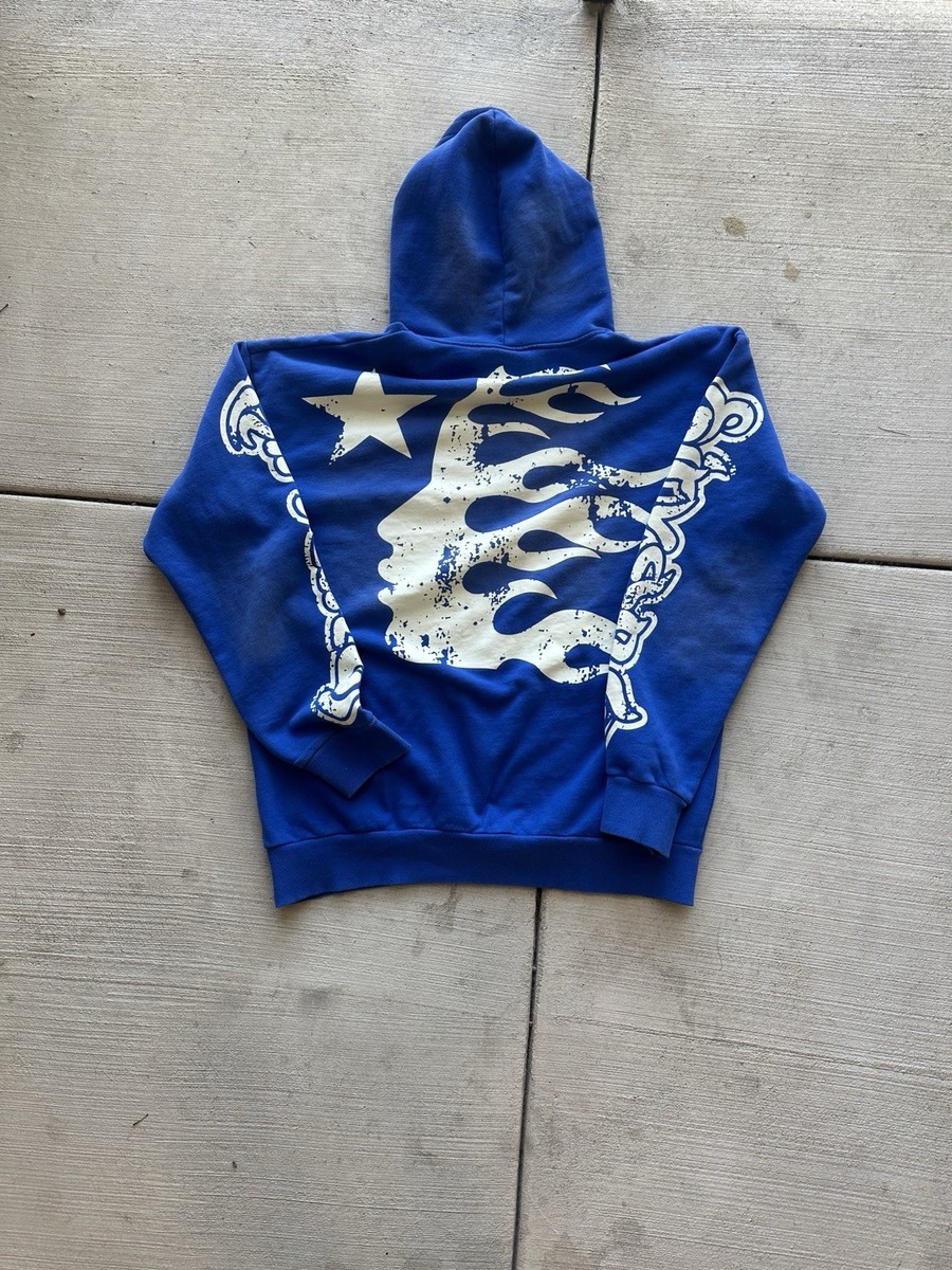 Capsule 4 - Blue Hellstar Hoodie | eBay