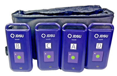 JDSU Starter Kit 4 x SmartID (21158372) 4 Adapt  Bag No Cords