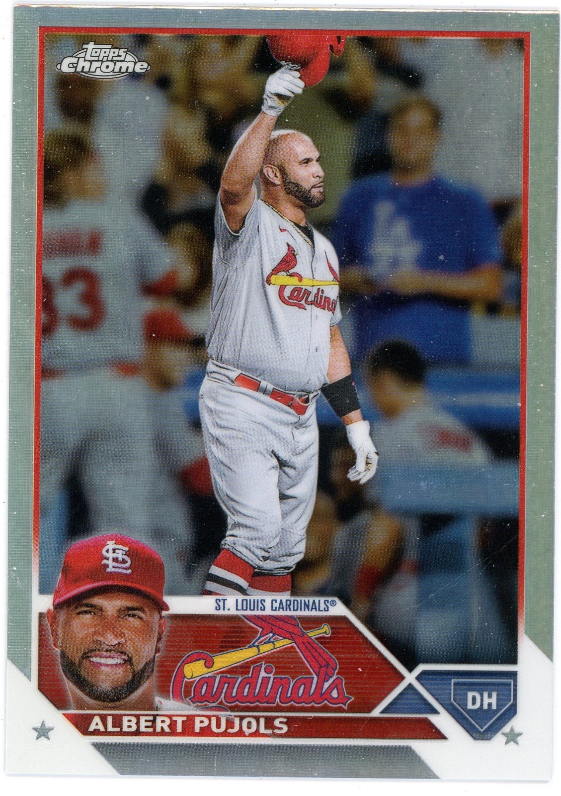 2023 Topps Chrome - Albert Pujols #143 Refractor Cardinals