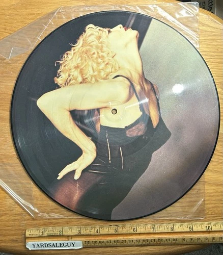 MADONNA VOGUE PICTURE DISC 12'' VINYL UK 1990 Import I'm Breathless