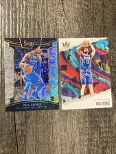 2018-19 PANINI SELECT CONCOURSE SCOPE PRIZM PAUL GEORGE #53 + 2019-20 Court King
