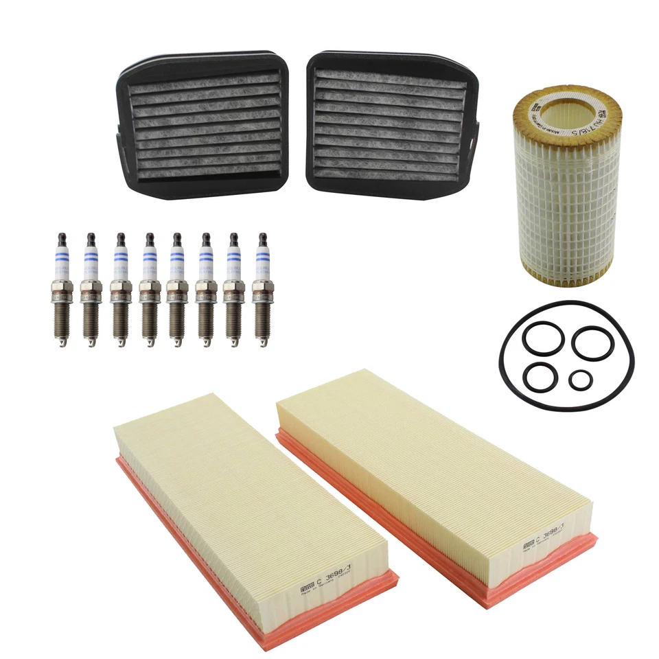 Kit de servicio de filtro de filtro Mann para Mercedes-Benz CLS550 Foto 2 de 2